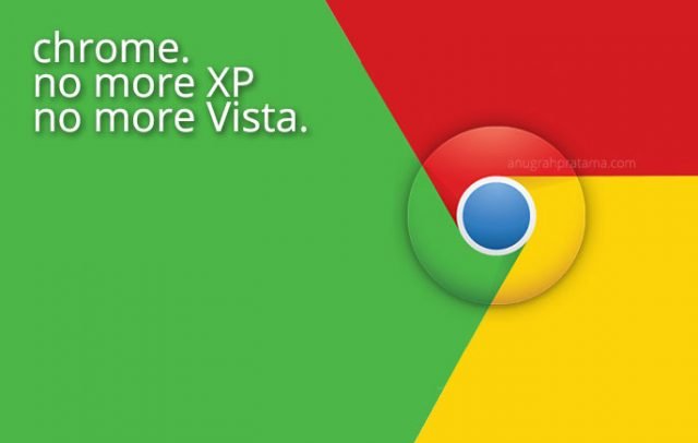 google chrome updates windows xp vista