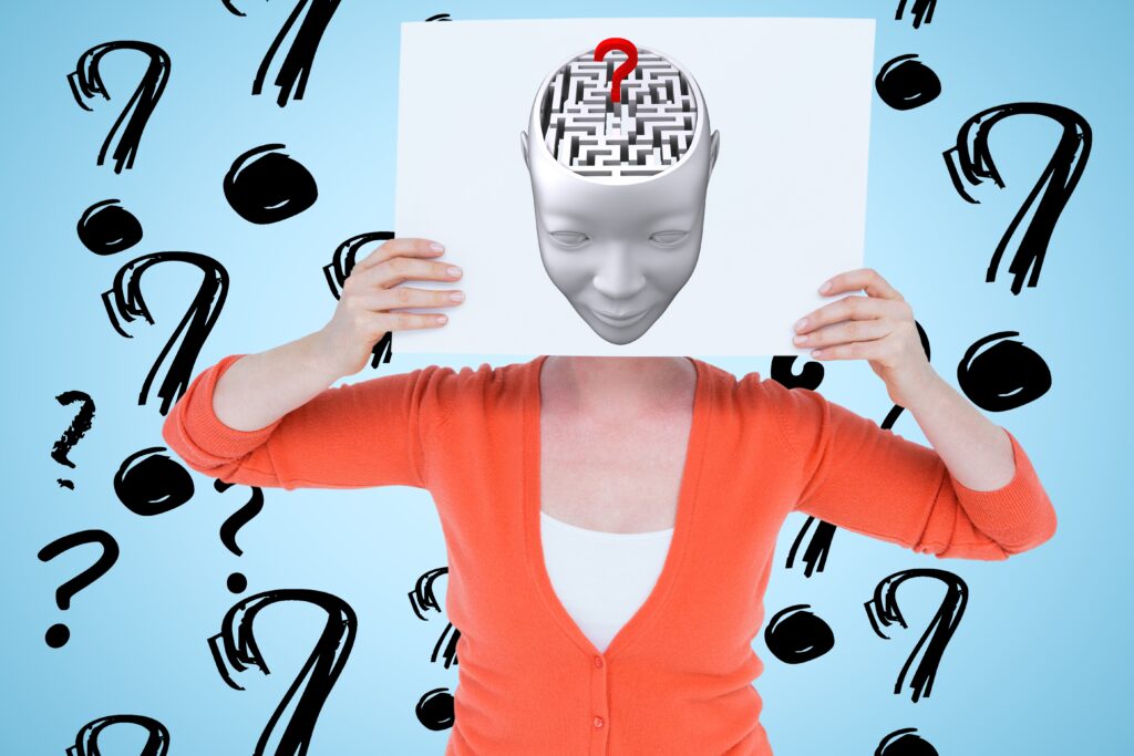 woman-with-poster-with-drawing-head