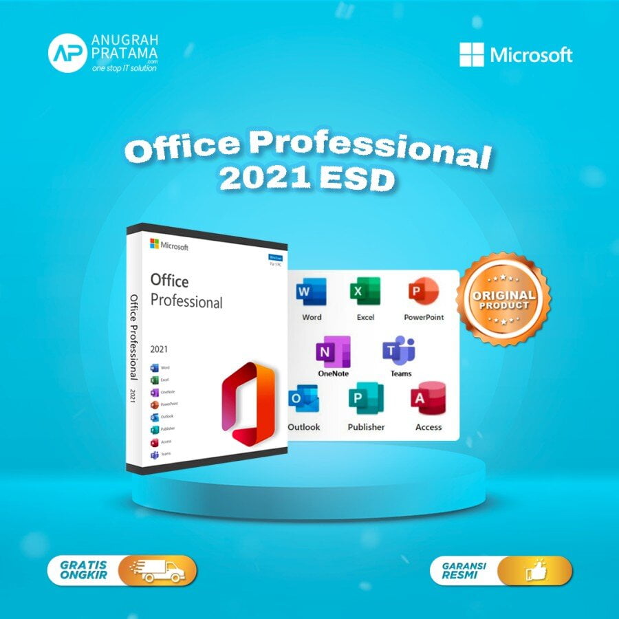 Microsoft Office Professional 2021 ESD: Solusi Terbaik Produktivitas Sobat AP