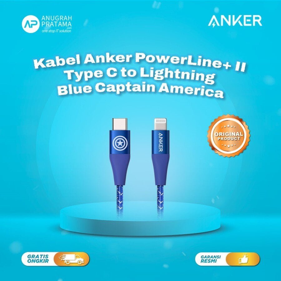 Kabel Charger Anker x Marvel: Cepat dan Stylish untuk iPhone-mu