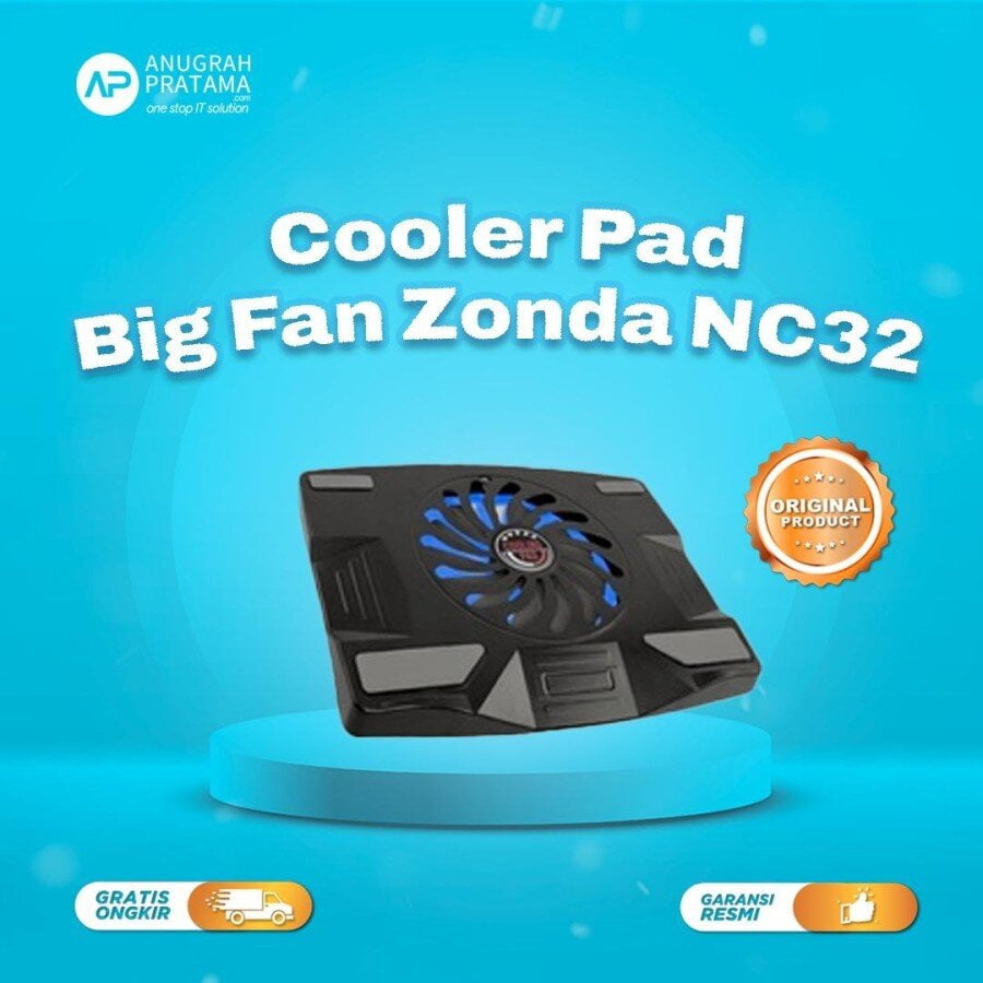 Cooler Pad Big Fan Zonda NC32: Solusi Overheating Laptop