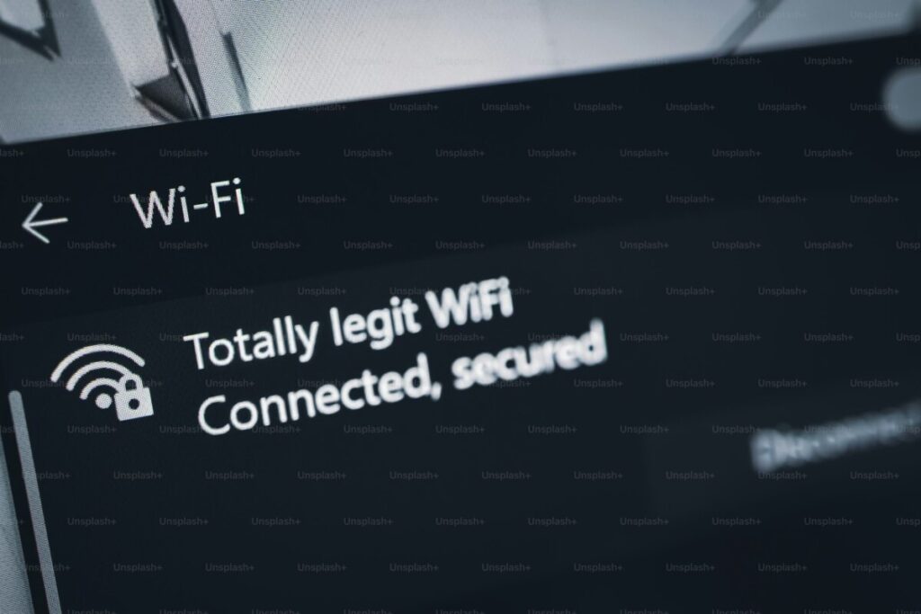 2.Mencari jaringan Wi-Fi
