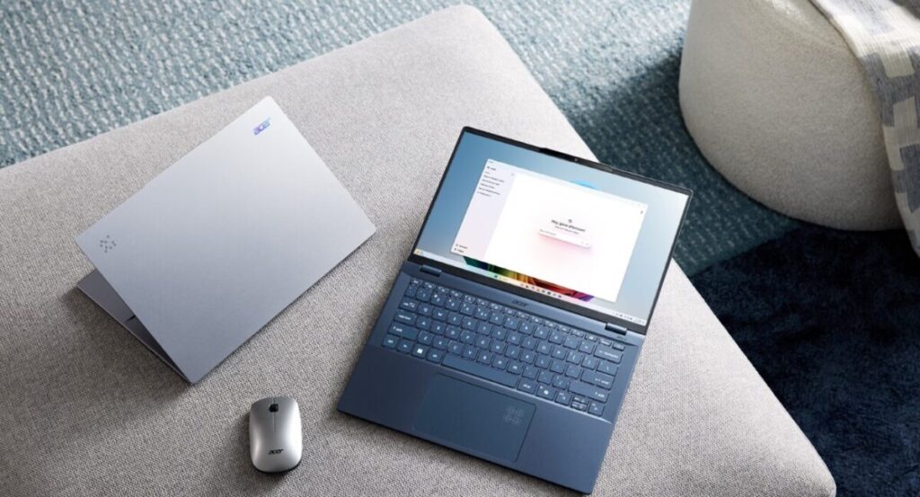 Tampilan Laptop Acer Swift 14 AI