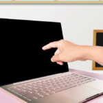 Laptop touchscreen