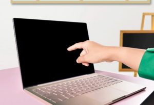 Laptop touchscreen