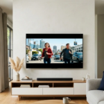 TV di ruang keluarga