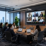 Ruang Meeting Modern dengan Zoom Rooms