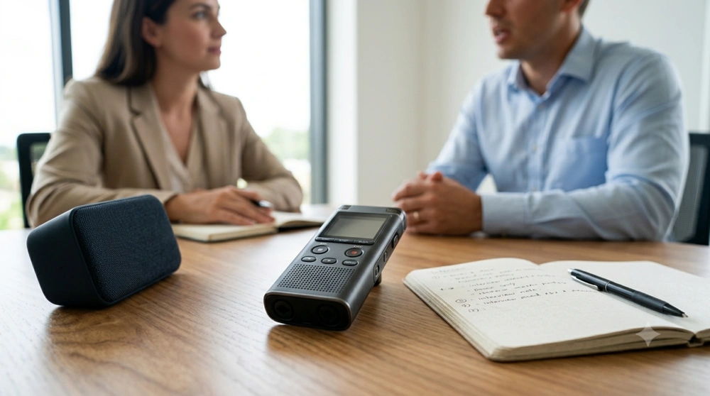 Memilih voice recorder