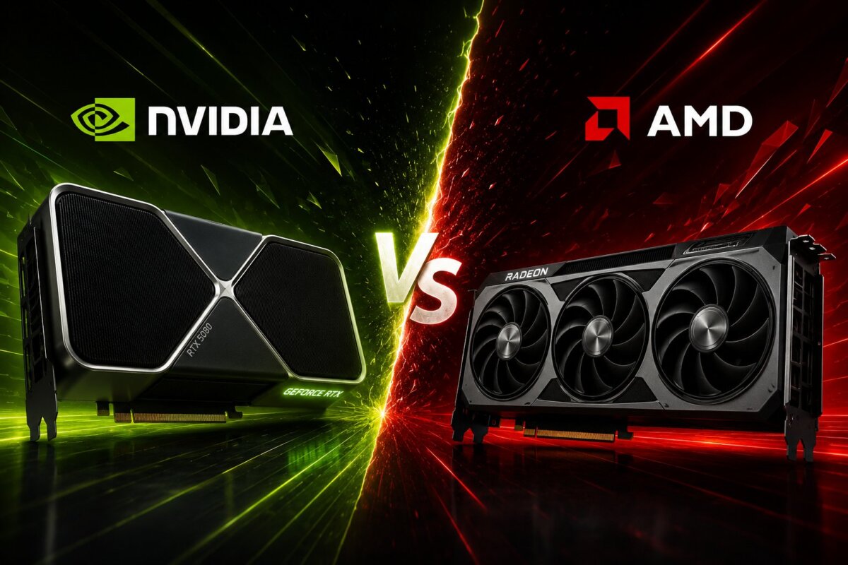 Perbandingan NVIDIA GeForce dan AMD Radeon untuk gaming 2026
