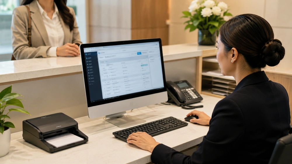 Penggunaan komputer di kantor