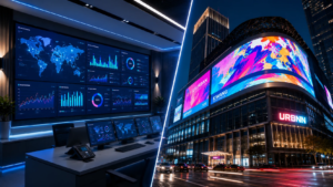 Perbandingan antara video wall dengan videotron untuk membantu memilih solusi display yang sesuai dengan kebutuhan bisnis