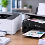 Perbandingan printer inkjet dan printer laserjet untuk membantu memilih printer yang sesuai dengan kebutuhan mencetak dokumen dan gambar.