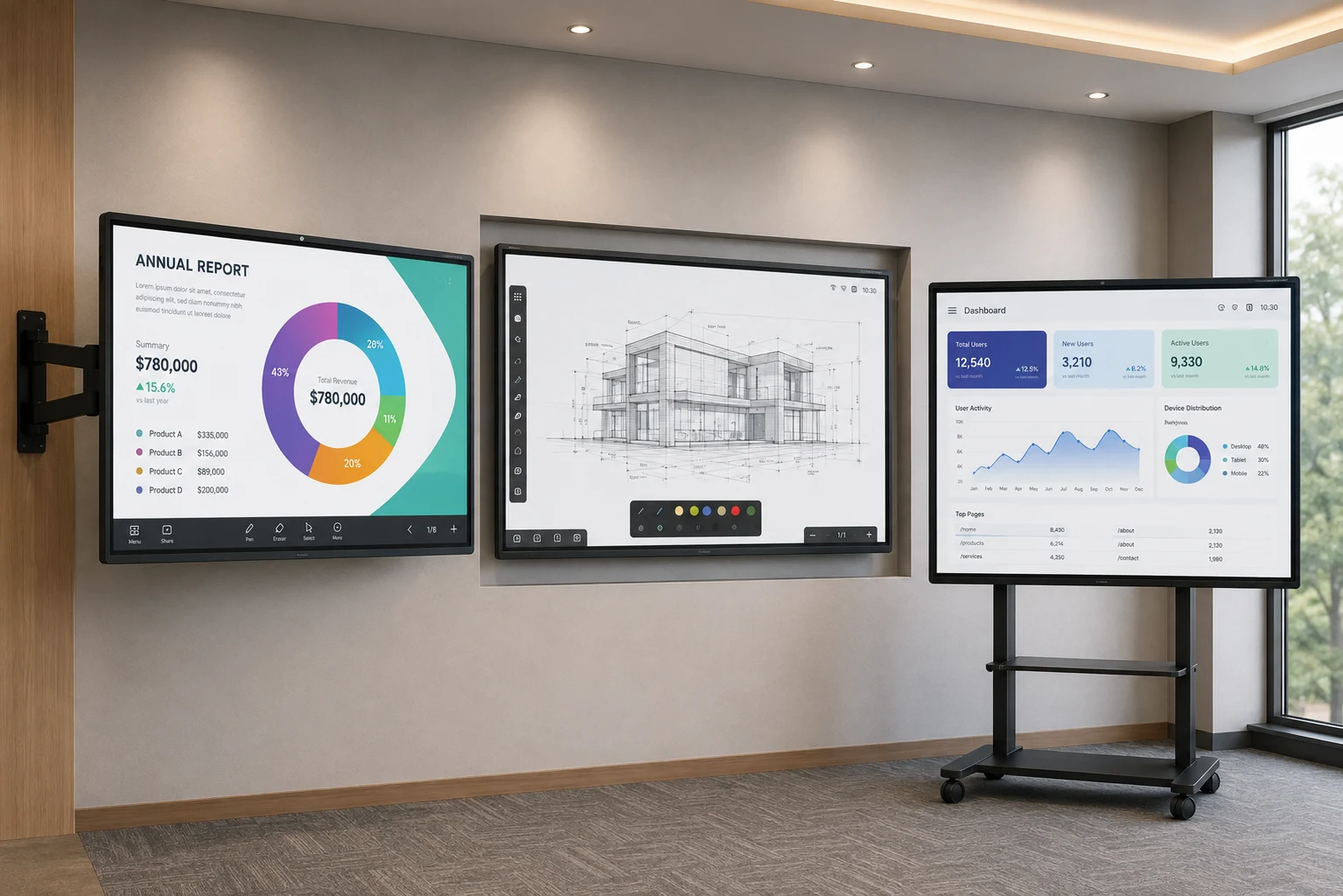 Model Interactive Flat Panel