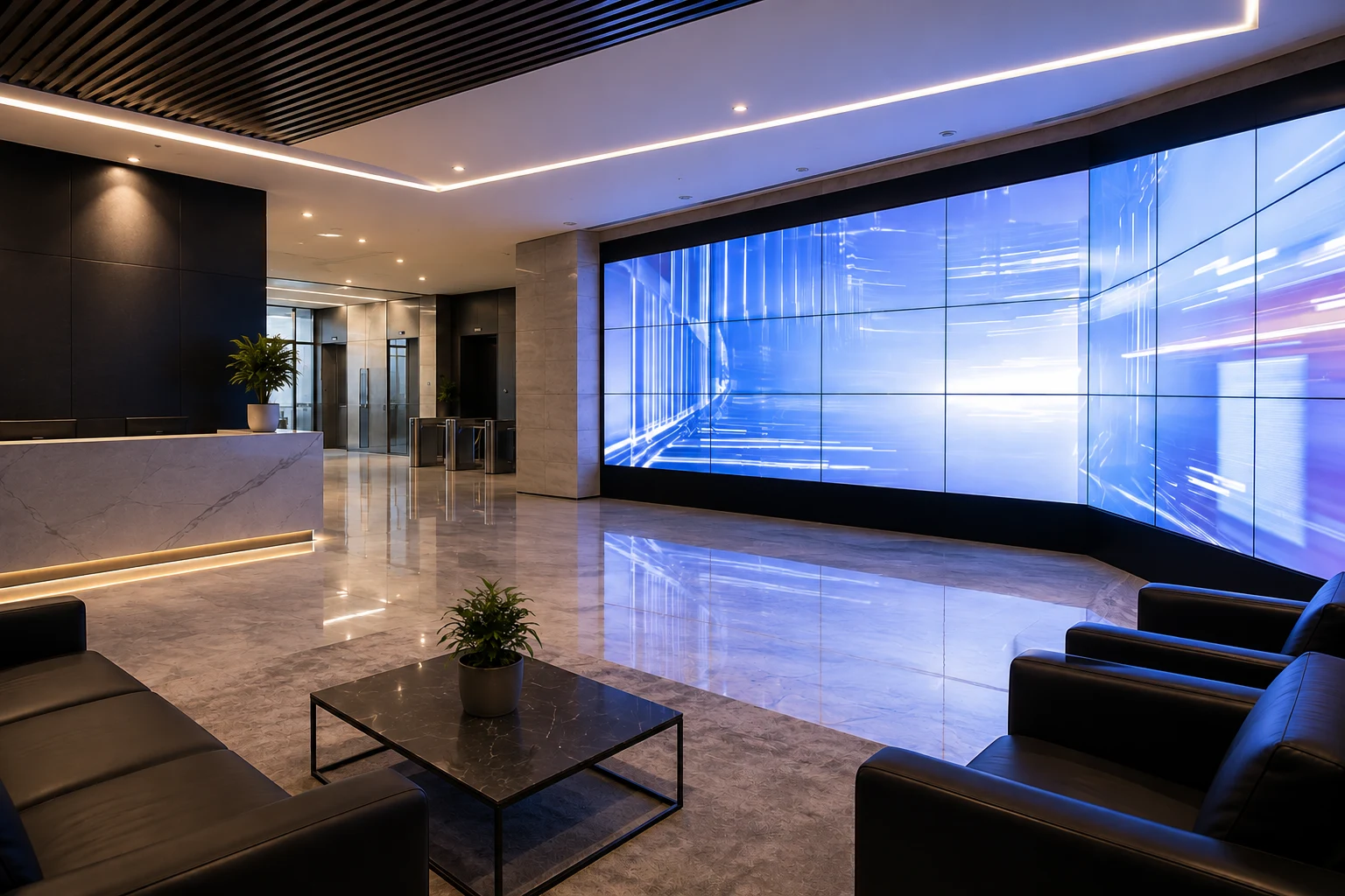 Video Wall di Lobby Kantor: Panduan Lengkap Video Wall untuk Branding dan Komunikasi Efektif