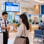 Sistem Antrean Digital di Sebuah Bank