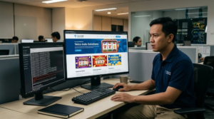 Tampilan website dengan halaman berbahaya